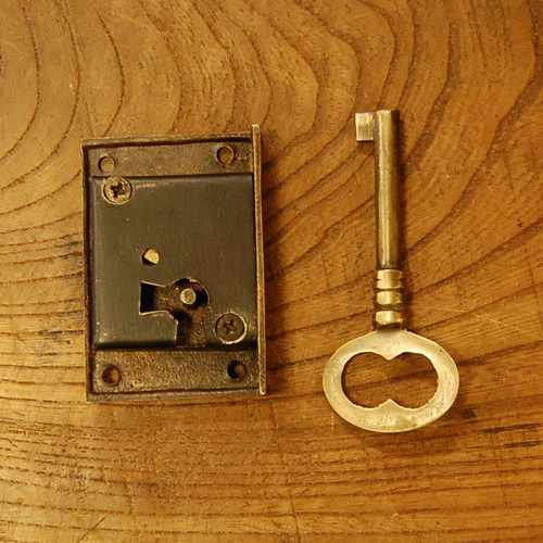 真鍮鍵セット　ブラス　Brass　扉金具