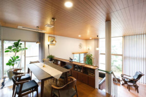 Y様邸リビングダイニング